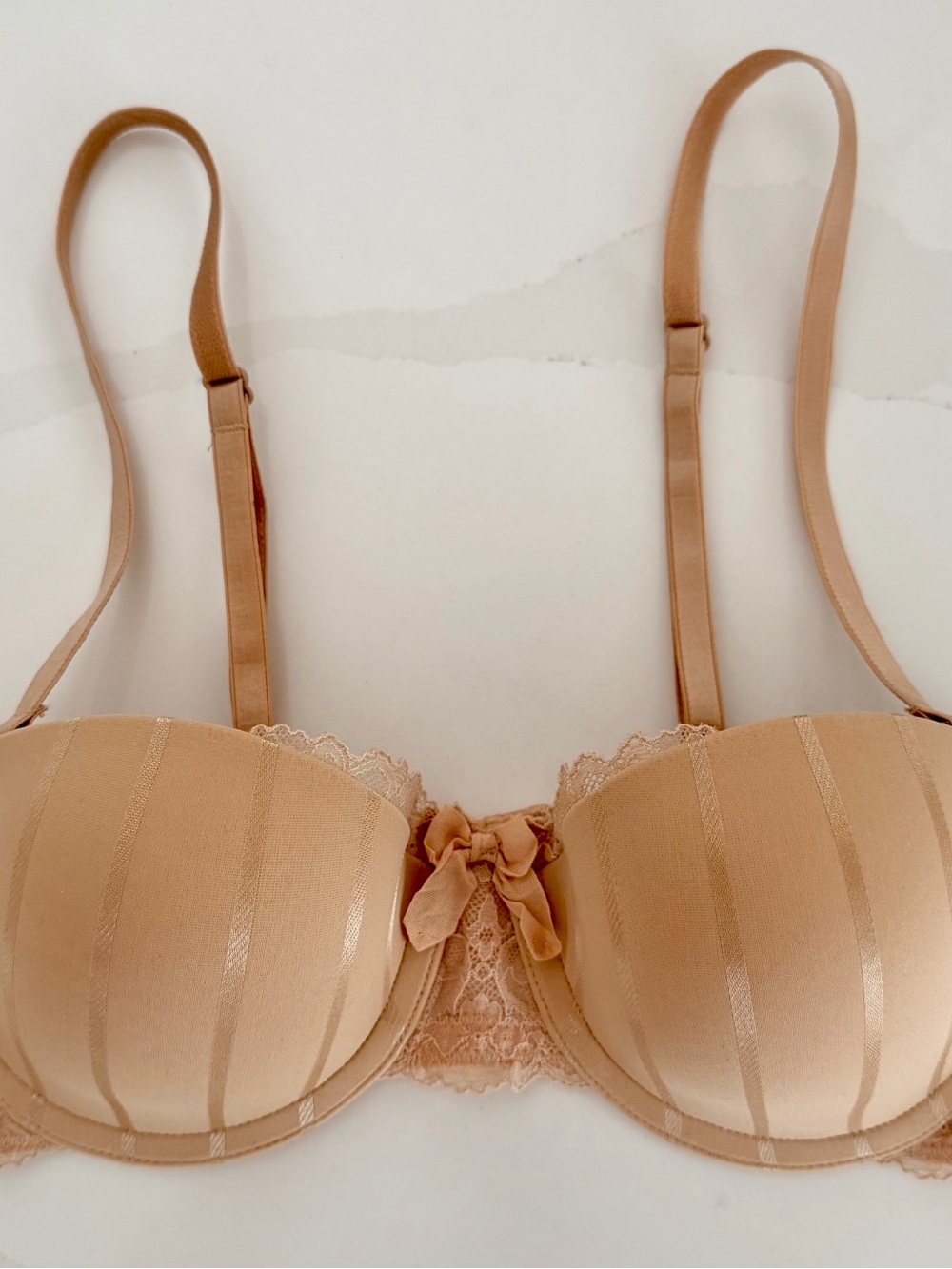 Felina Brown and Beige Mixed-Style Bra Duo